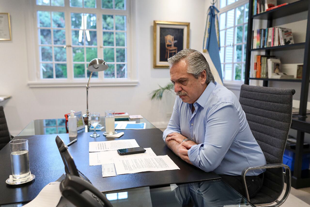 El presidente, Alberto Fernández, difundió un video del Ministerio de Desarrollo Productivo para mostrar la ayuda que el Estado dio en estos meses y que la economía se está reactivando.