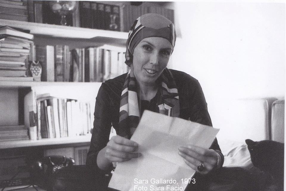 Sara Gallardo en 1973.