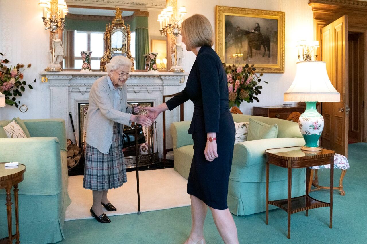 Esta semana la reina recibió a Liz Truss. 