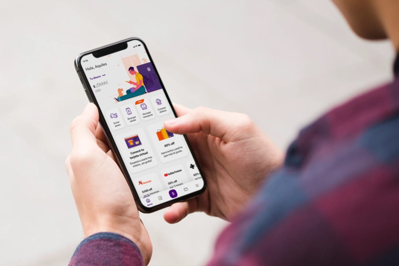 Cuál es la billetera virtual que más intereses paga hoy en Argentina en 2024. (Foto: Naranja X)