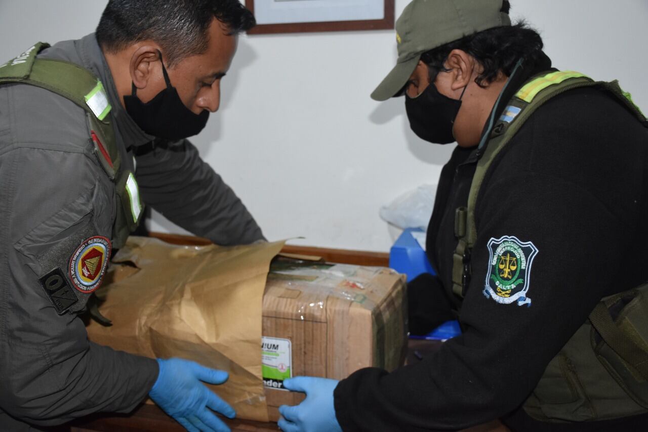 La encomienda que se envió desde Tartagal a Mendoza