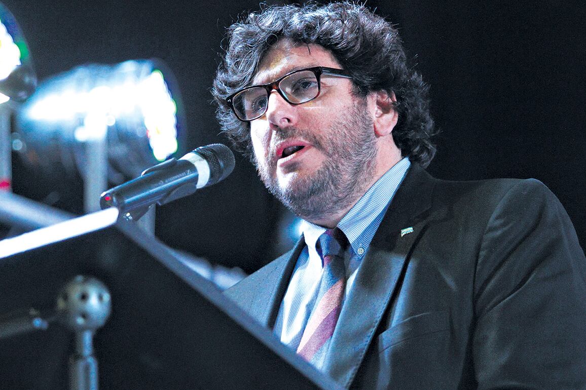 El ministro de Cultura, Pablo Avelluto, recibió ayer a los representantes de la industria cultural.