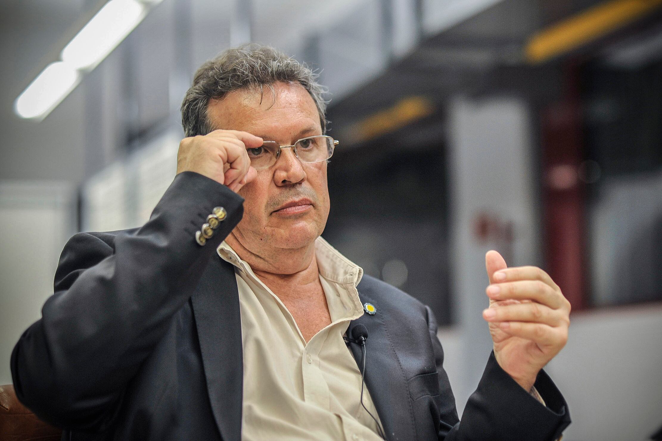 Tristán Bauer, ministro de Cultura.