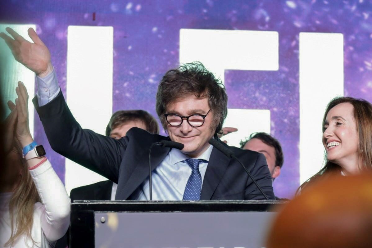 Javier Milei, el candidato más votado de las PASO 2023