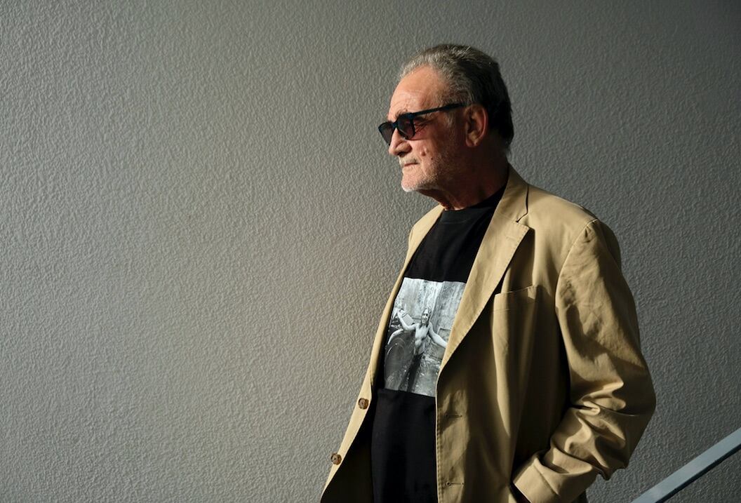 Eduardo Grossman, fotografiado por su hija Lucía