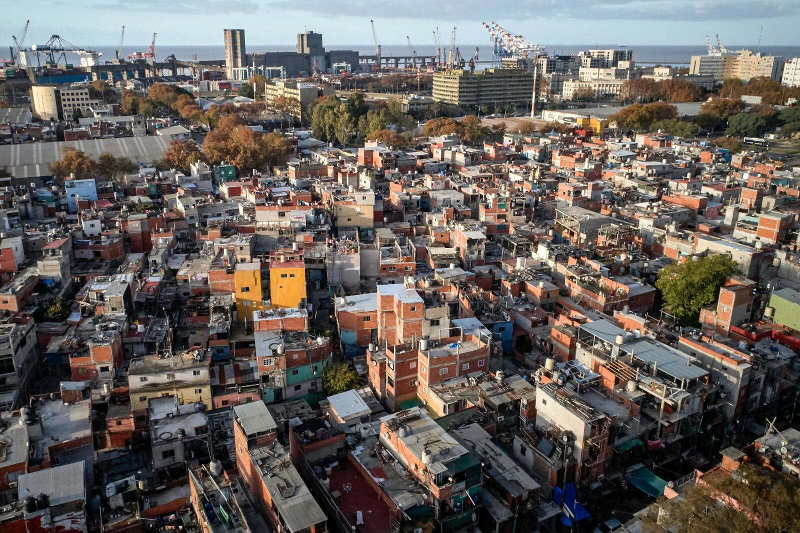 Los hogares más afectados son los situados en villas y de estratos  bajos