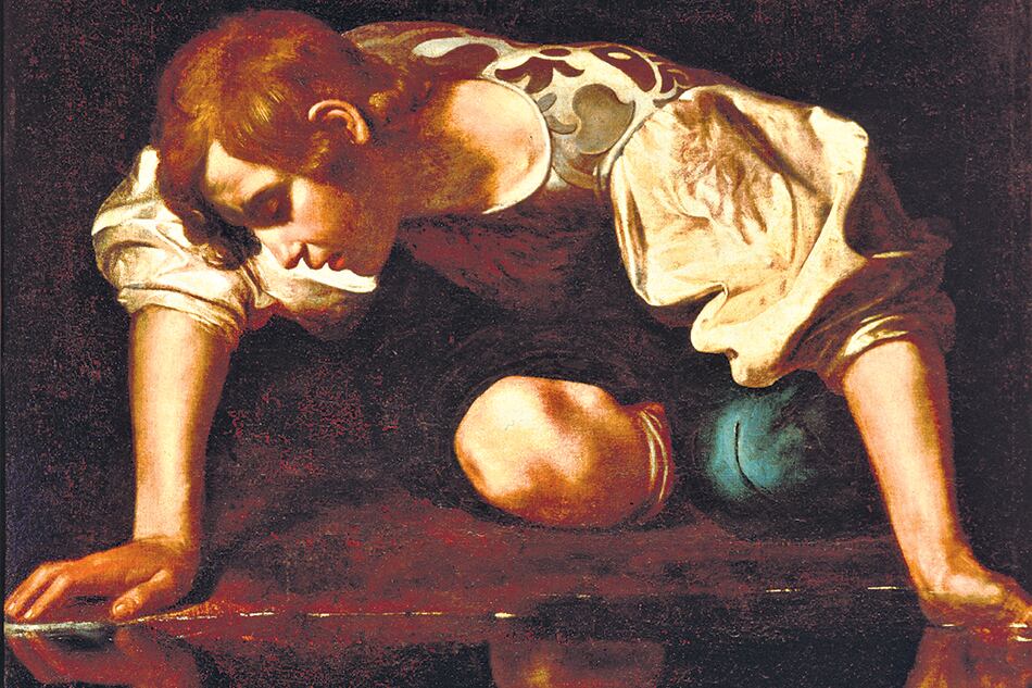 Narciso, el último cuadro de la segunda etapa de Caravaggio (1597-1599).