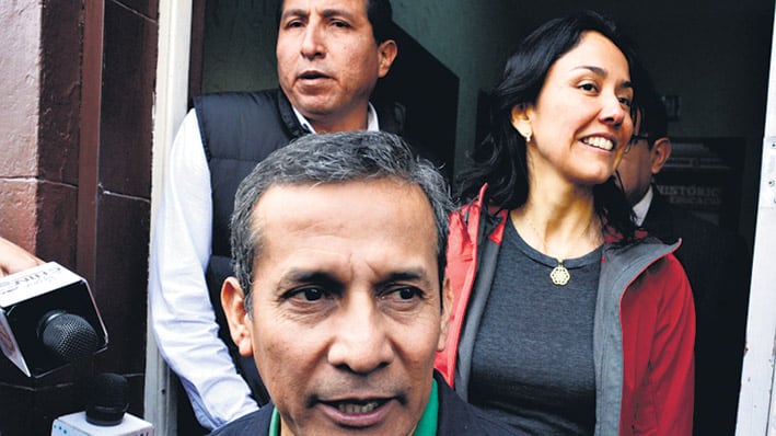 Humala y Heredia se entregaron en julio tras ser procesados.