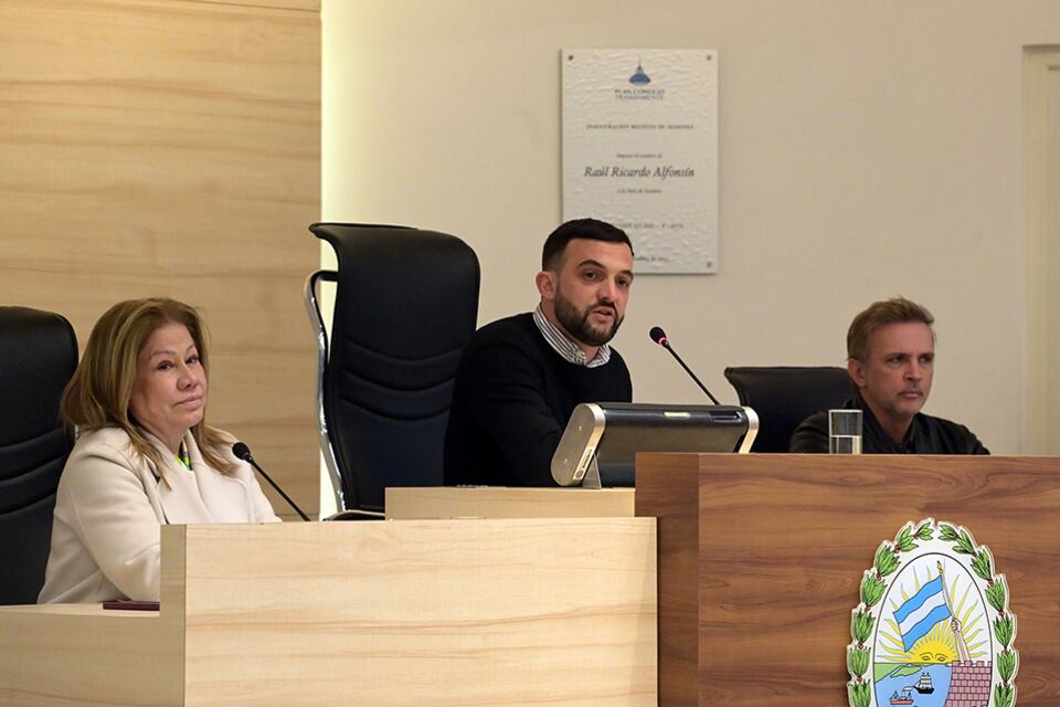 El actual titular de la comisión de Recursos Naturales, Leonardo Grosso