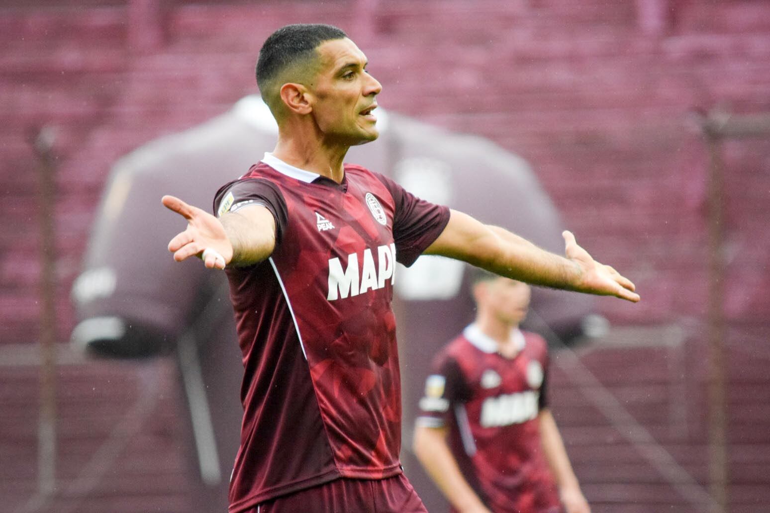 Sand, 12 goles en el campeonato. Está detrás de los 16 de Julián Alvarez