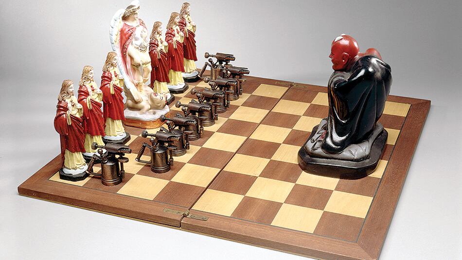 TABLERO DE LEÓN FERRARI.