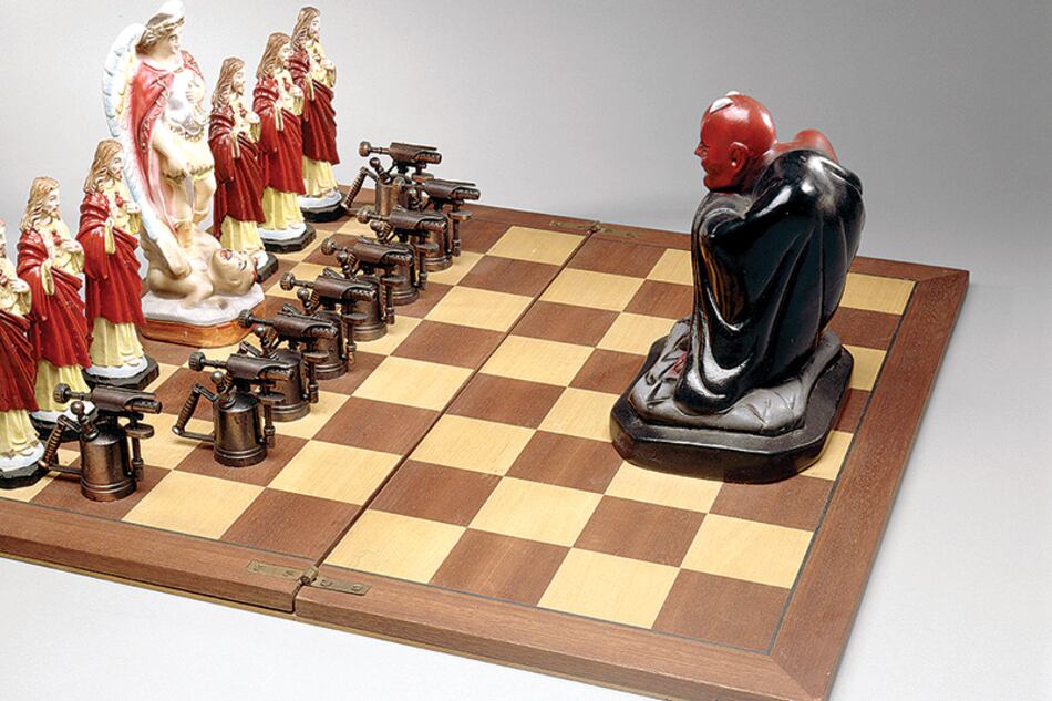 TABLERO DE LEÓN FERRARI.