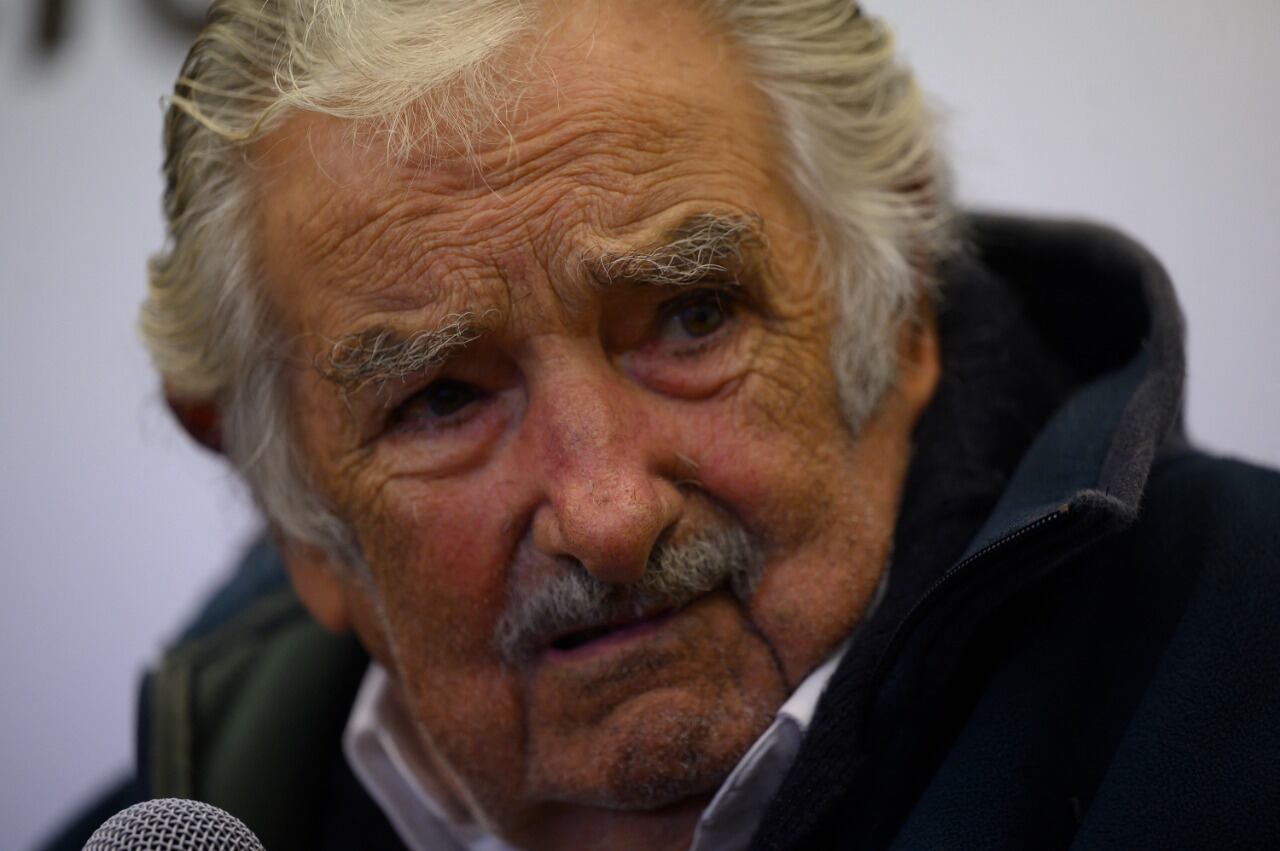 José Mujica participó del acto oficial en el Museo Malvinas.