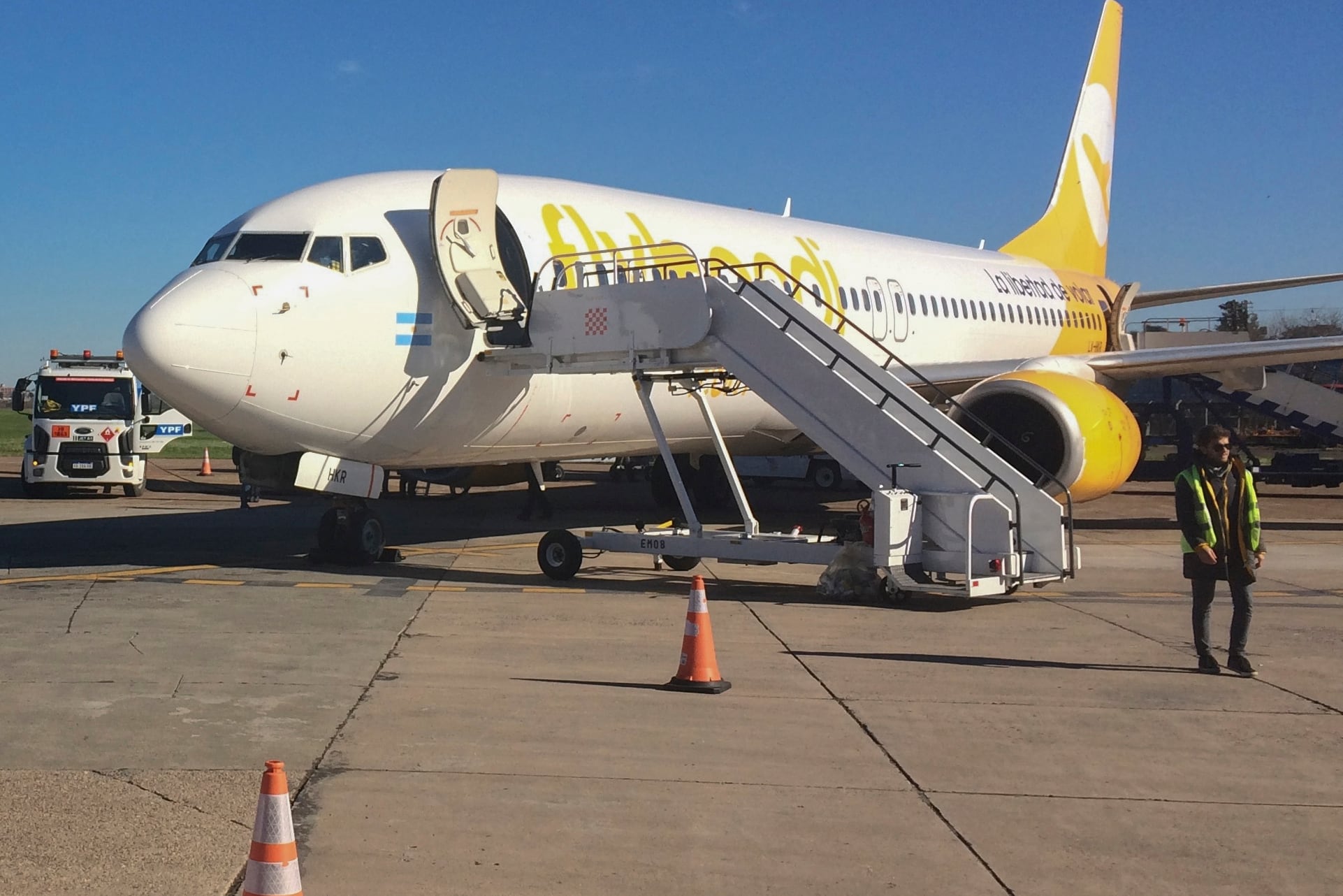 "Flybondi sostiene que exigir el pago de una multa inusitada y desproporcionada afecta garantías constitucionales que aseguran la defensa en juicio", expresó la empresa