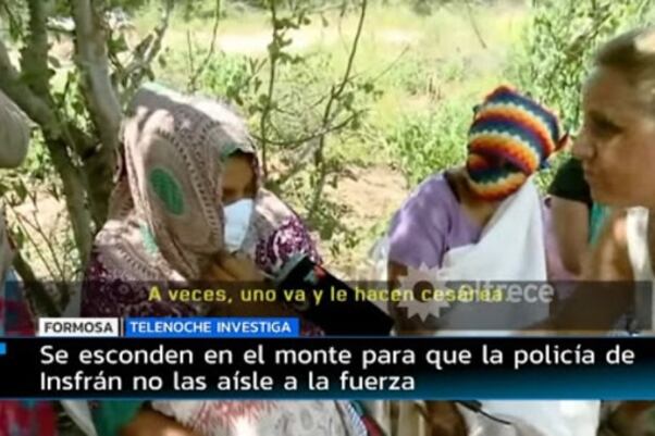 El "informe" periodístico que difundió la televisión porteña.