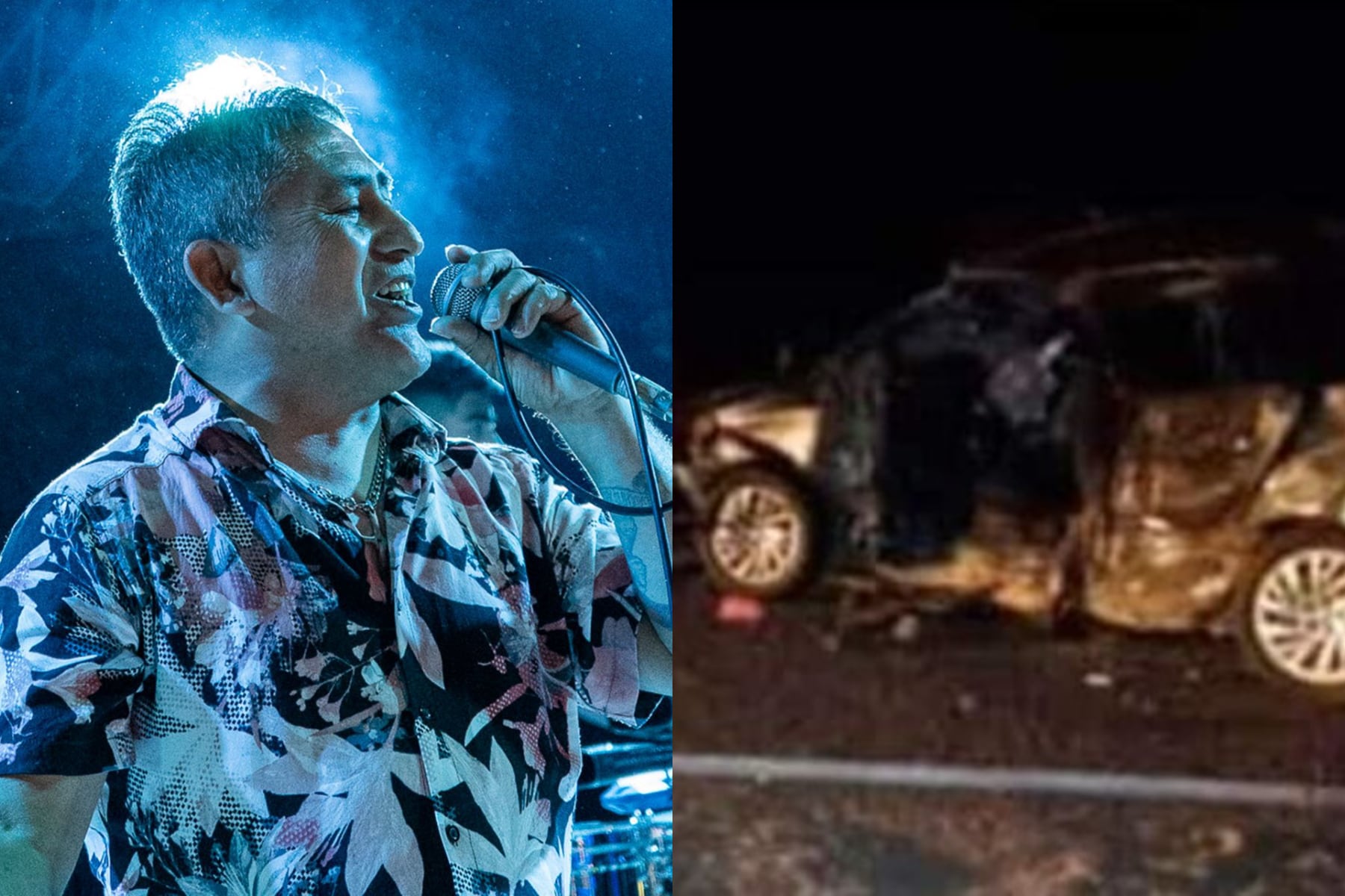 Tras sobrevivir al accidente vial, la hija de Huguito Flores presenta una leve mejoría. (Foto: collage Telam/Facebook)