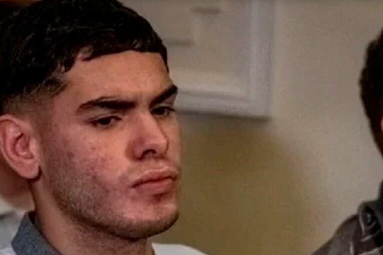 Blas Cinalli, durante el juicio. 