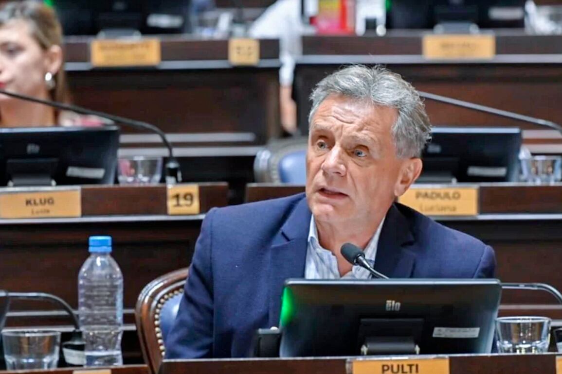 Gustavo Pulti, diputado provincial de Unión por la Patria.