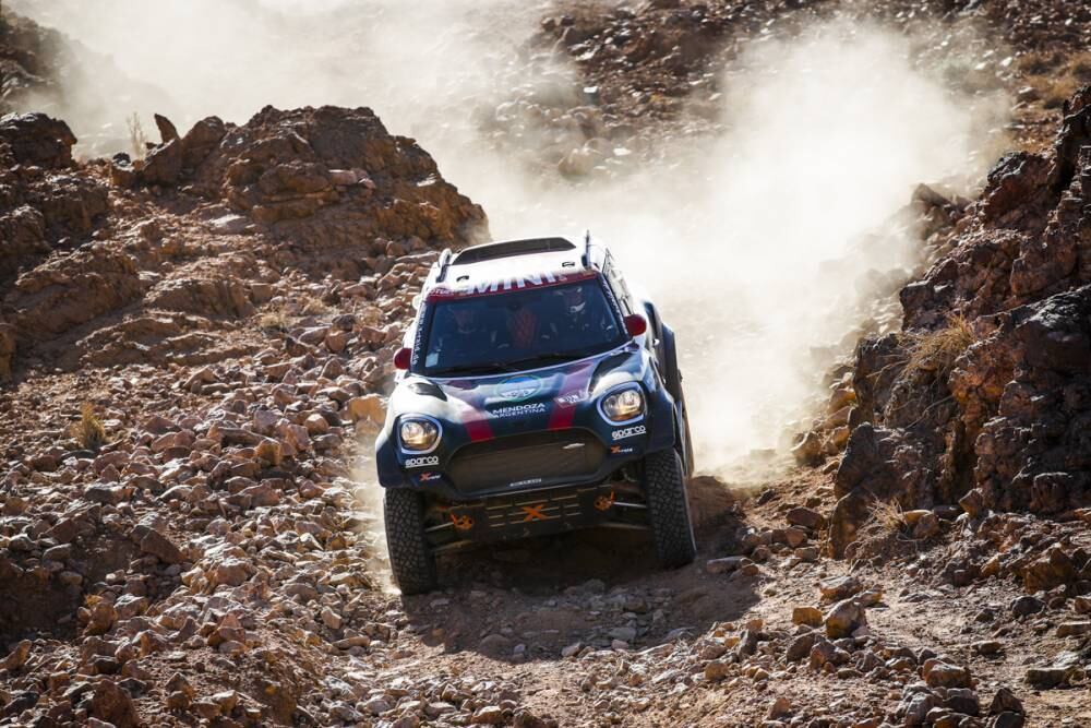 El Mini del mendocino Terranova manda en los caminos saudíes.