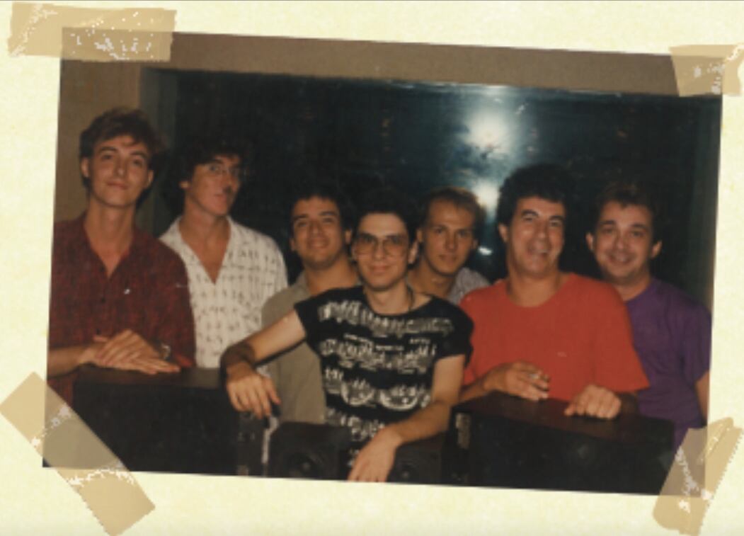 Entrevistadores y entrevistados, en una instantánea de 1988