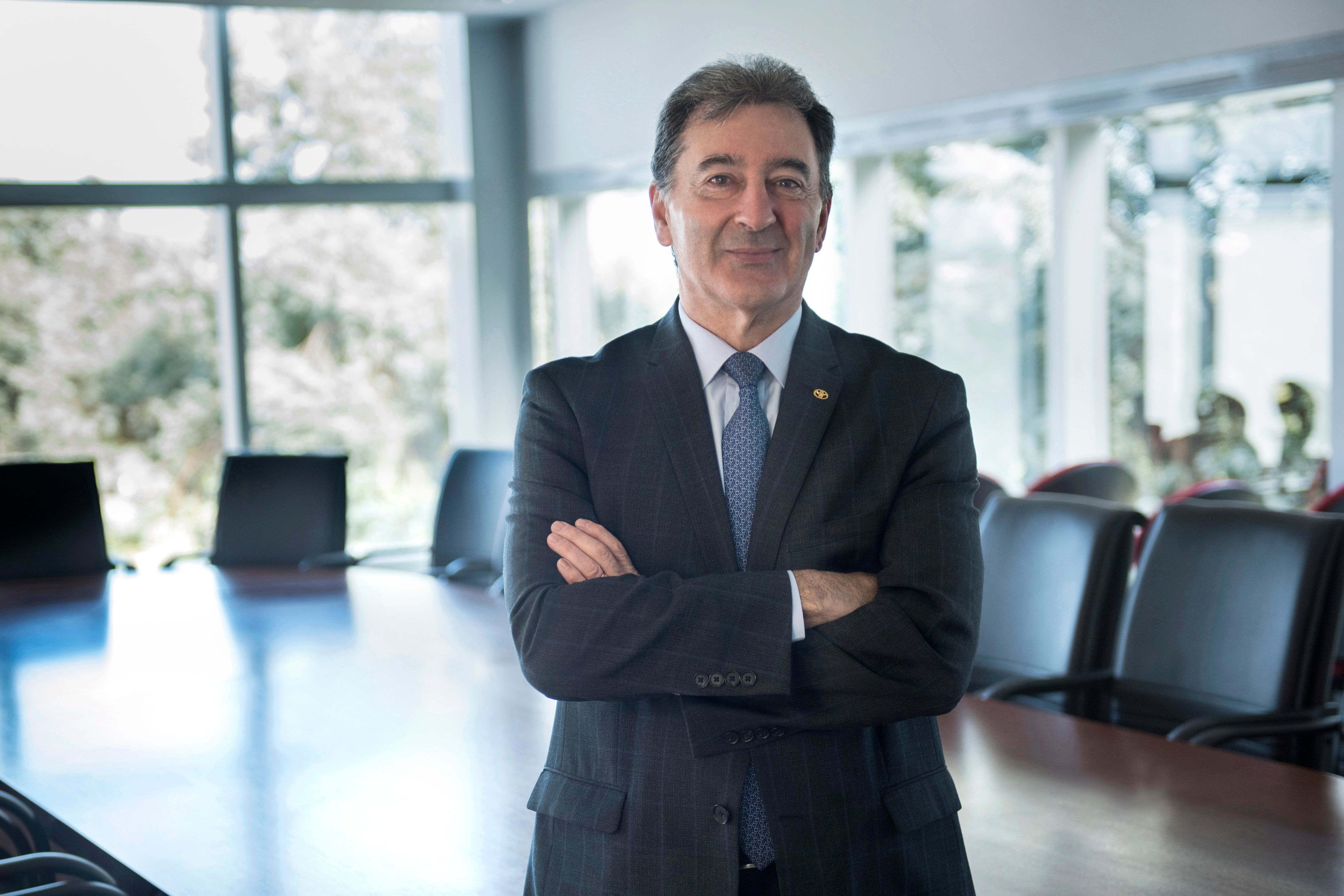 "Somos un equipo de 6000 personas", destaca el presidente de Toyota Argentina, Daniel Herrero.