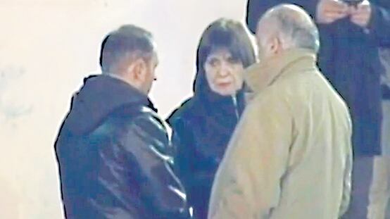 Marcelo D’Alessio en una supuesta reunión en Seguridad.