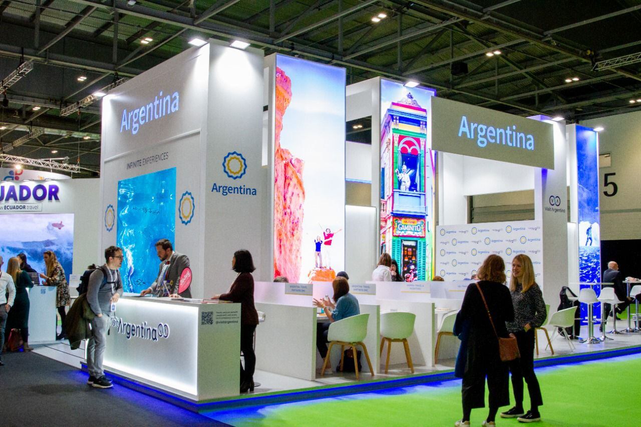 Stand de argentina en WTM - Londres