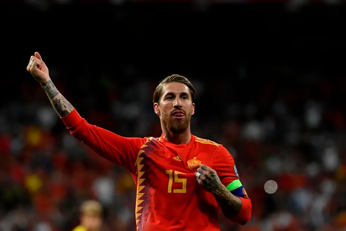 Ramos fue un referente de la Selección Española