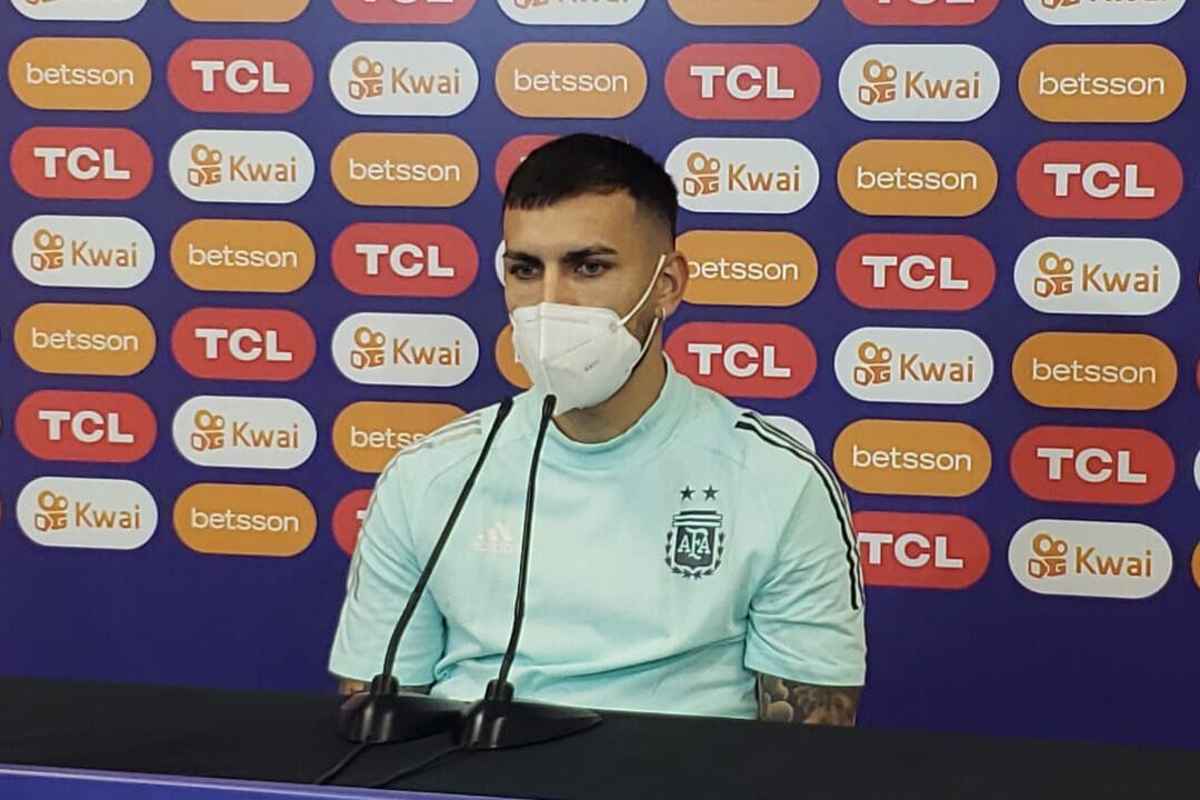 El mediocampista Leandro Paredes