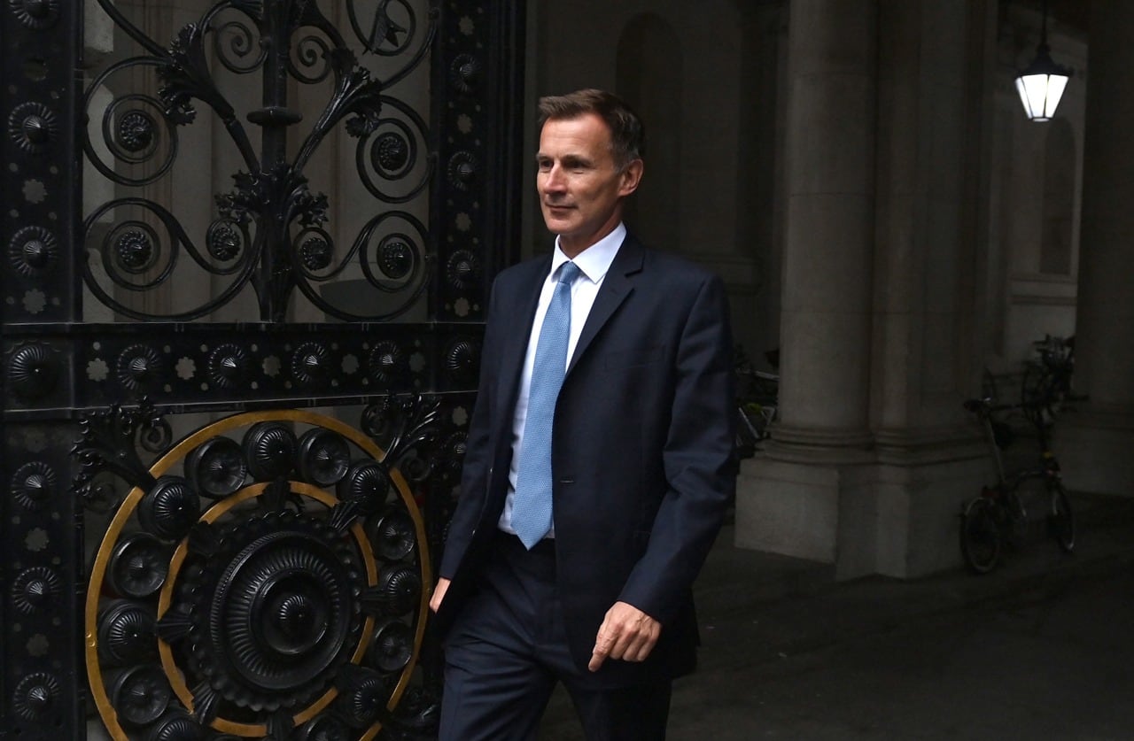 Jeremy Hunt, nuevo ministro de Finanzas británico.