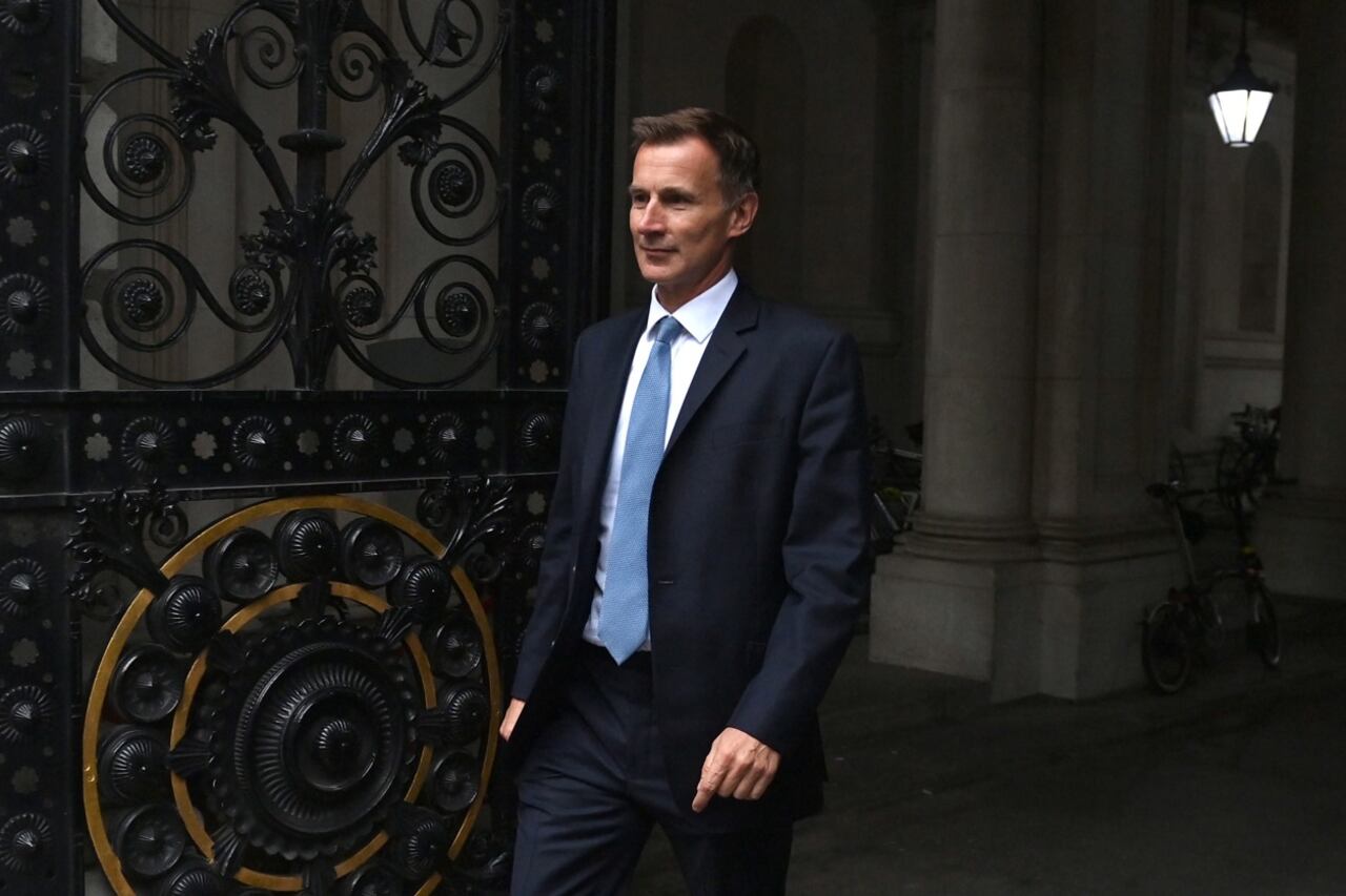 Jeremy Hunt, nuevo ministro de Finanzas británico.