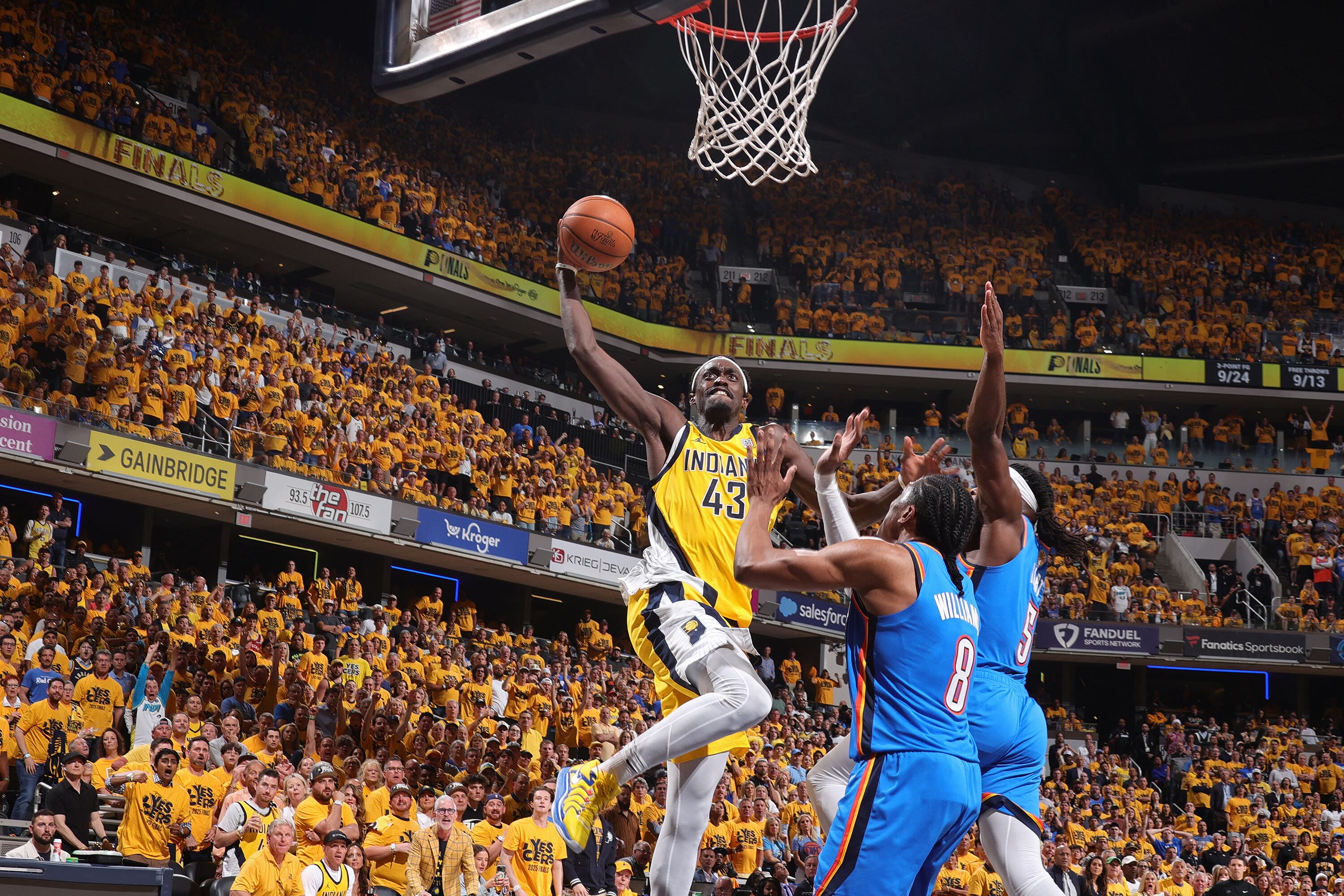 Indiana y Oklahoma están protagonizando una gran final