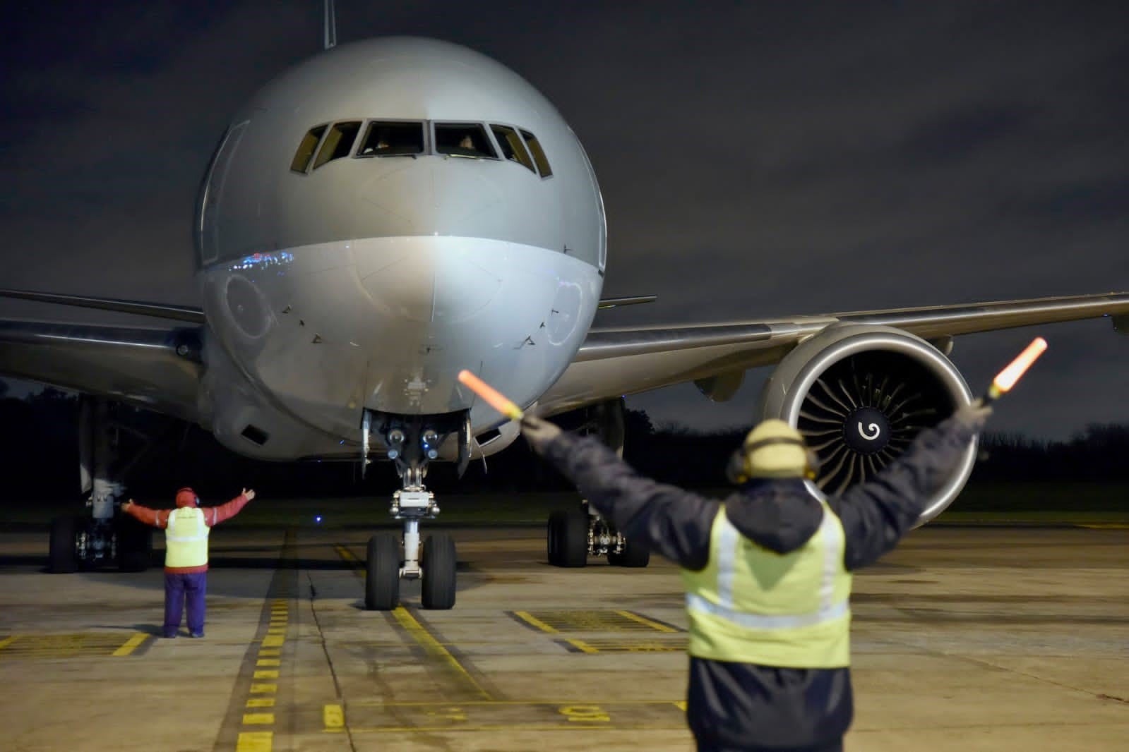 El lote con vacunas arribó en el vuelo UC-1105 de la compañía Latam Cargo (Ministerio de Salud).