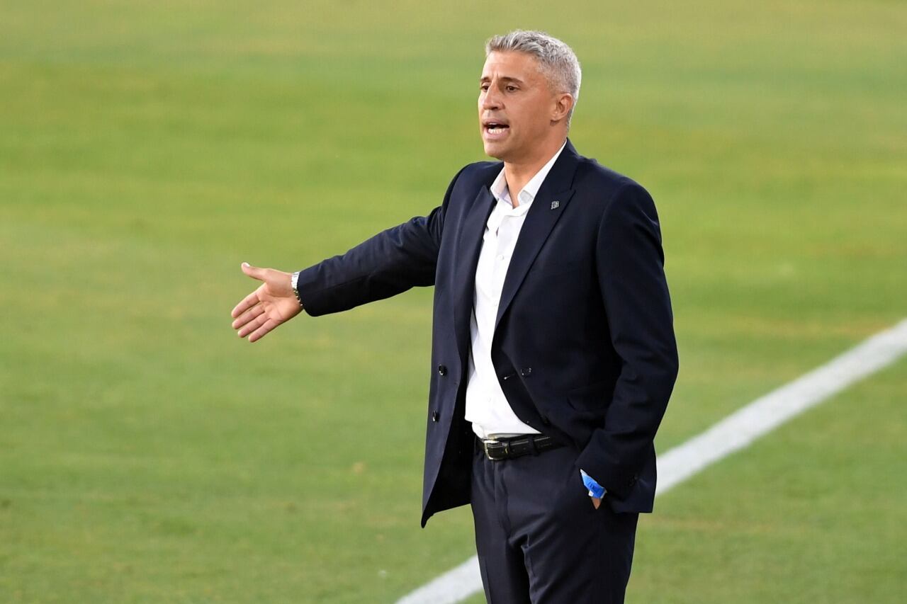 Hernán Crespo, conductor de Defensa y Justicia.