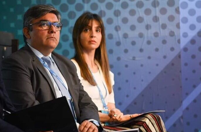 Juan Veliz durante el debate electoral de la capital catamarqueña.