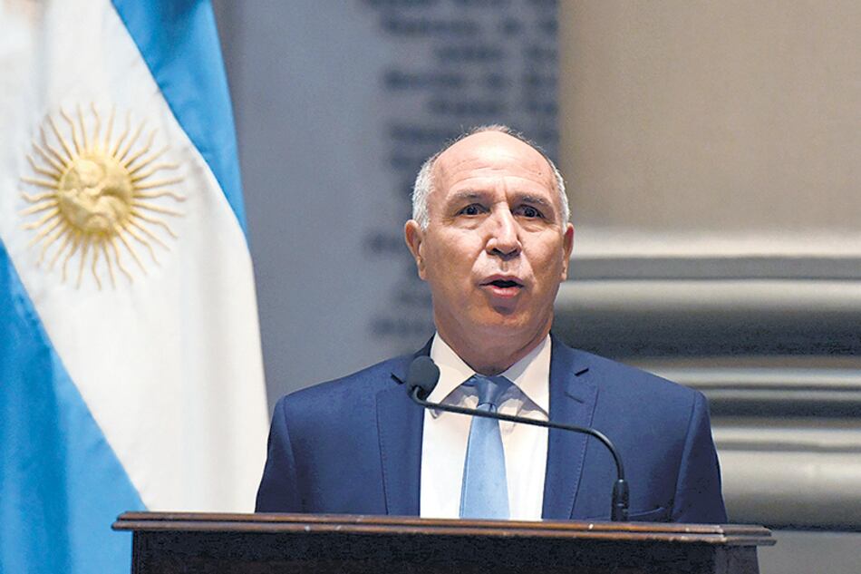 Ricardo Lorenzetti volvió a su costumbre de encabezar el acto de apertura del año judicial.