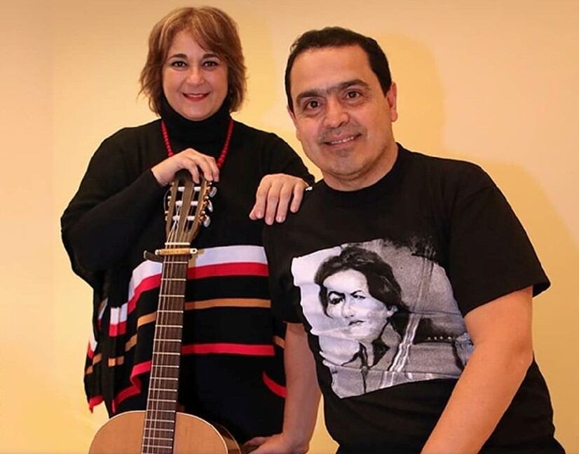 Yamila Cafrune  y Mariano Saravia 