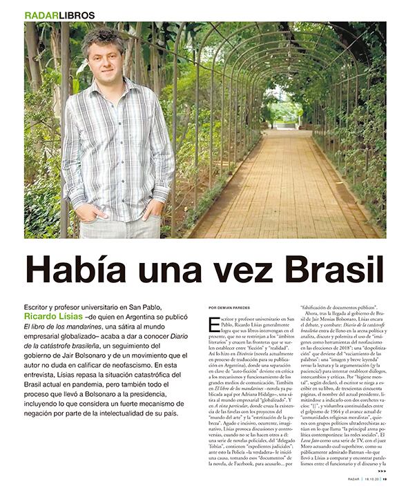 Había una vez Brasil - 16/10/2020