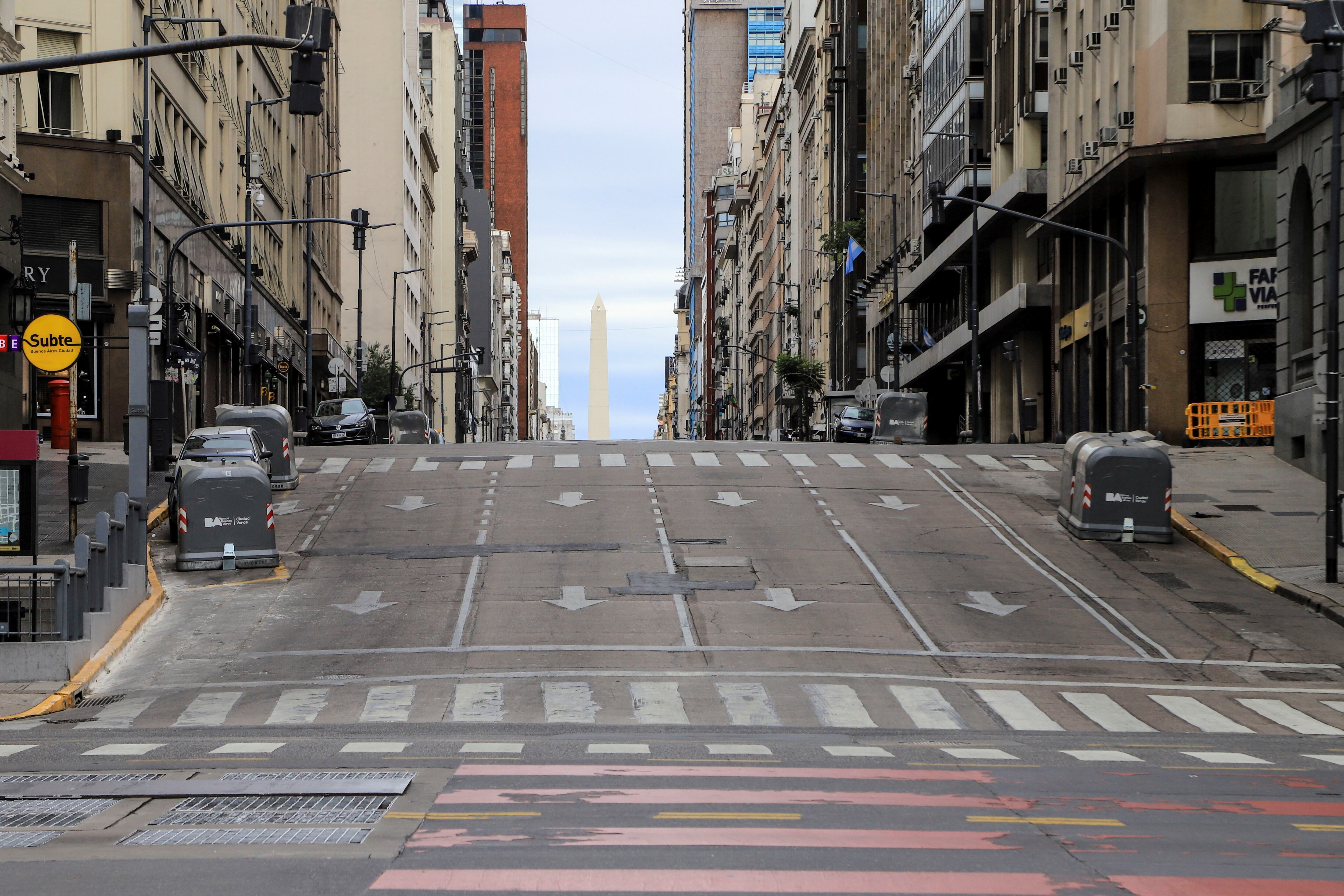 Feriado de Navidad en la Ciudad de Buenos Aires. Imagen: NA.