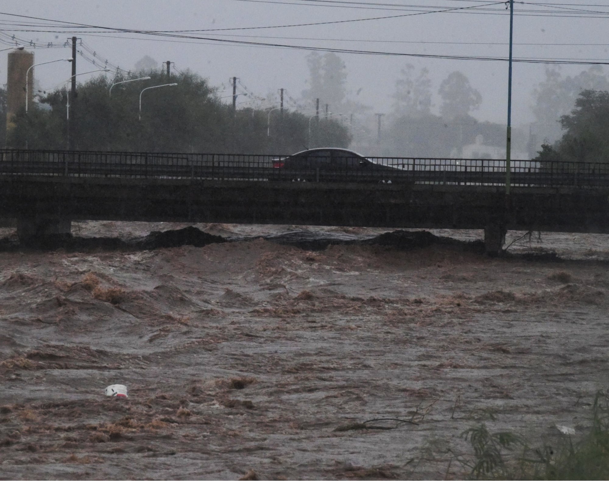 Tucumán también se inundó.