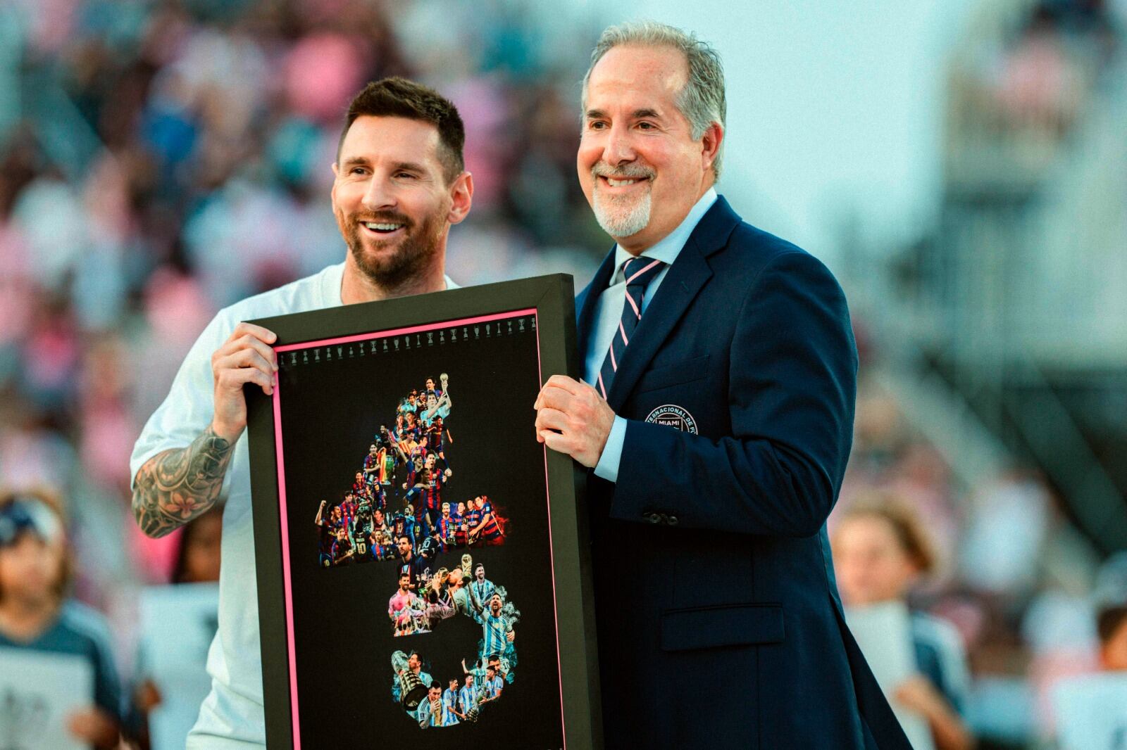 La distinción para Messi, el jugador con más trofeos en la historia del fútbol