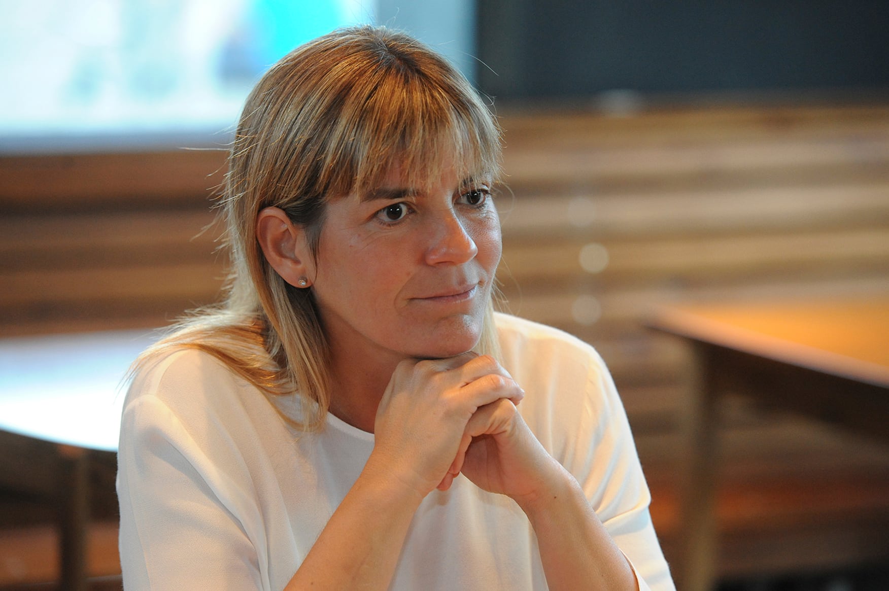 Irizar quiere ser una intendenta "cercana".