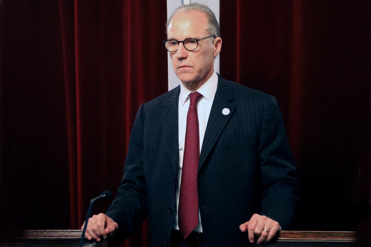 El presidente de la Corte Suprema, Carlos Rosenkrantz.