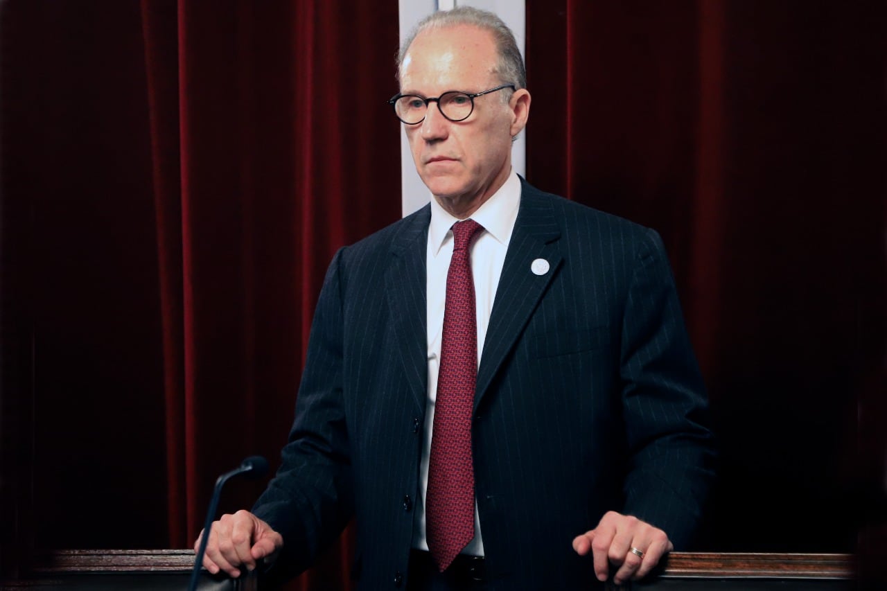 El presidente de la Corte Suprema, Carlos Rosenkrantz.