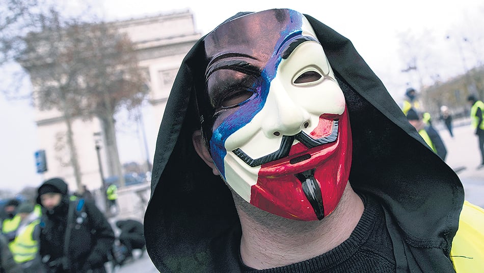 Los chalecos amarillos hicieron retroceder al poder.