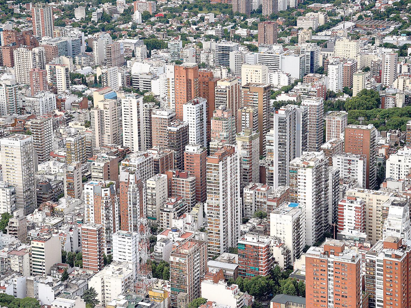En el norte, el 93,2 por ciento de las viviendas son departamentos, mientras que en el sur son el 52,4.