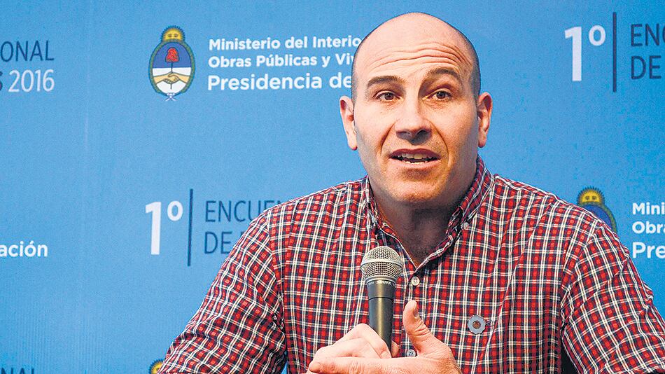 El intendente Martiniano Molina.