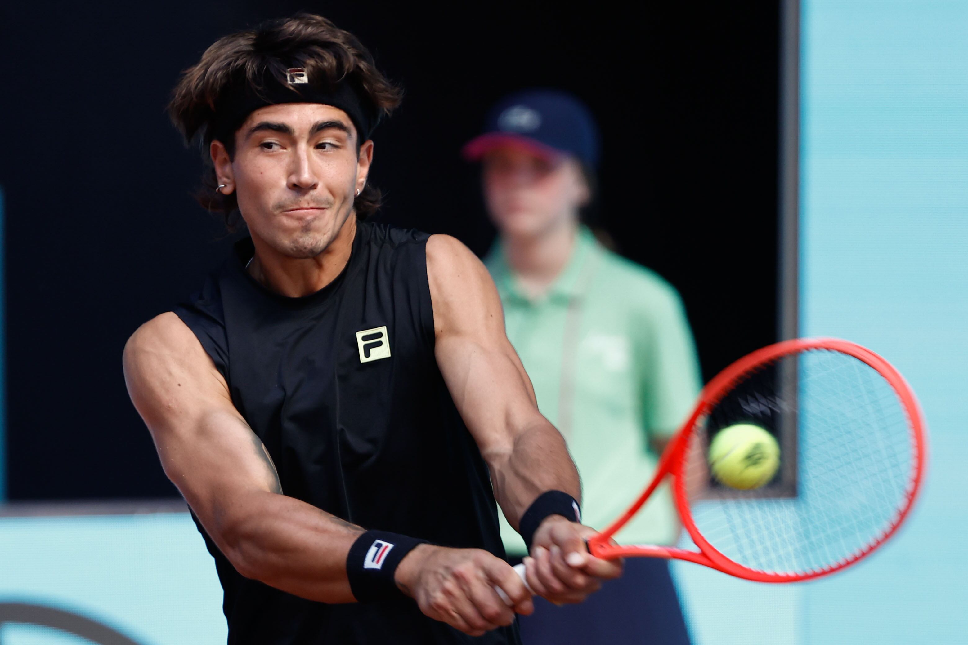 Francisco Comesaña, uno de los ganadores de la segunda ronda del Masters 1000