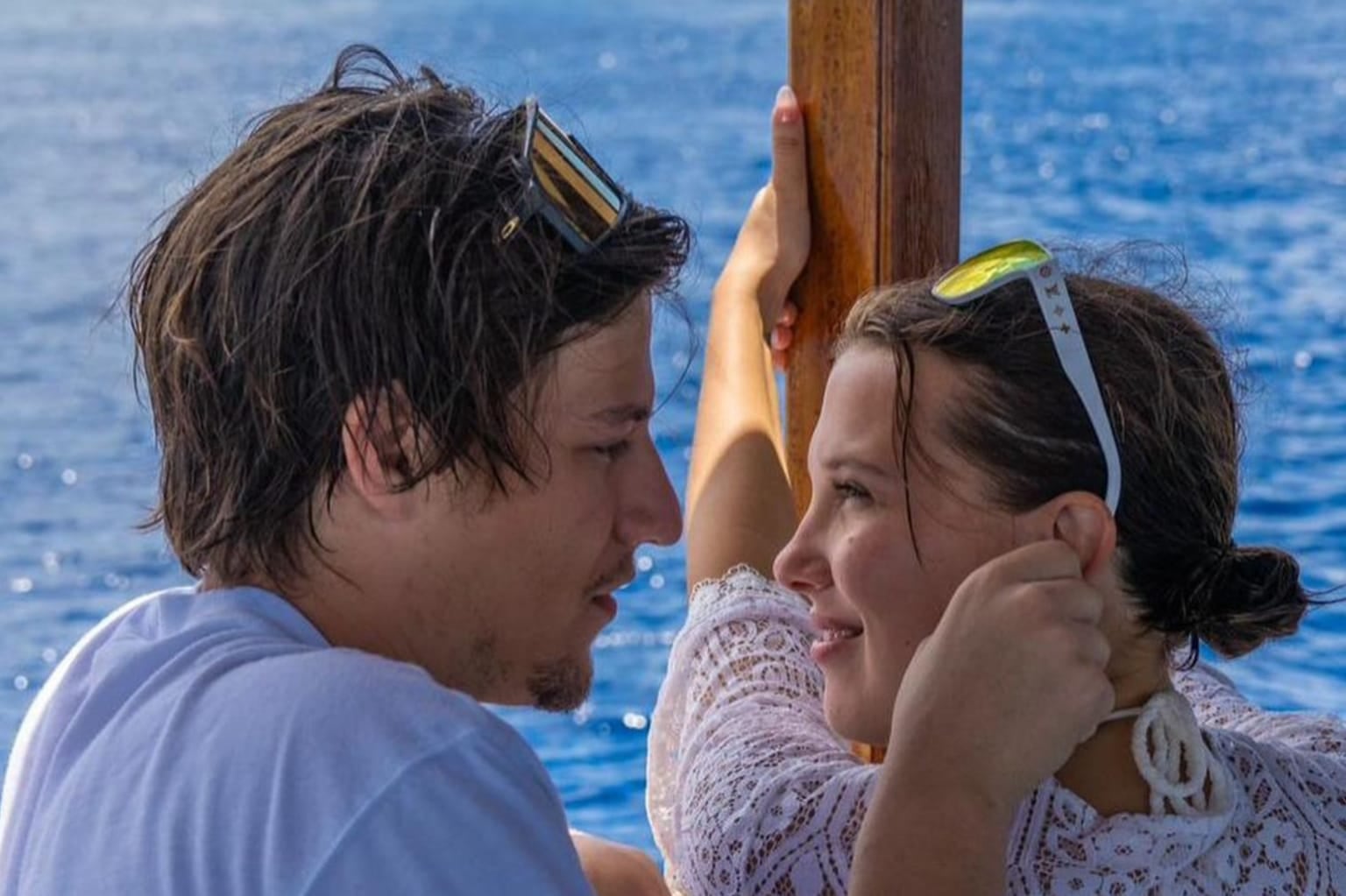 Jake Bongiovi y Millie Bobby Brown se comprometieron. Foto: @jakebongiovi