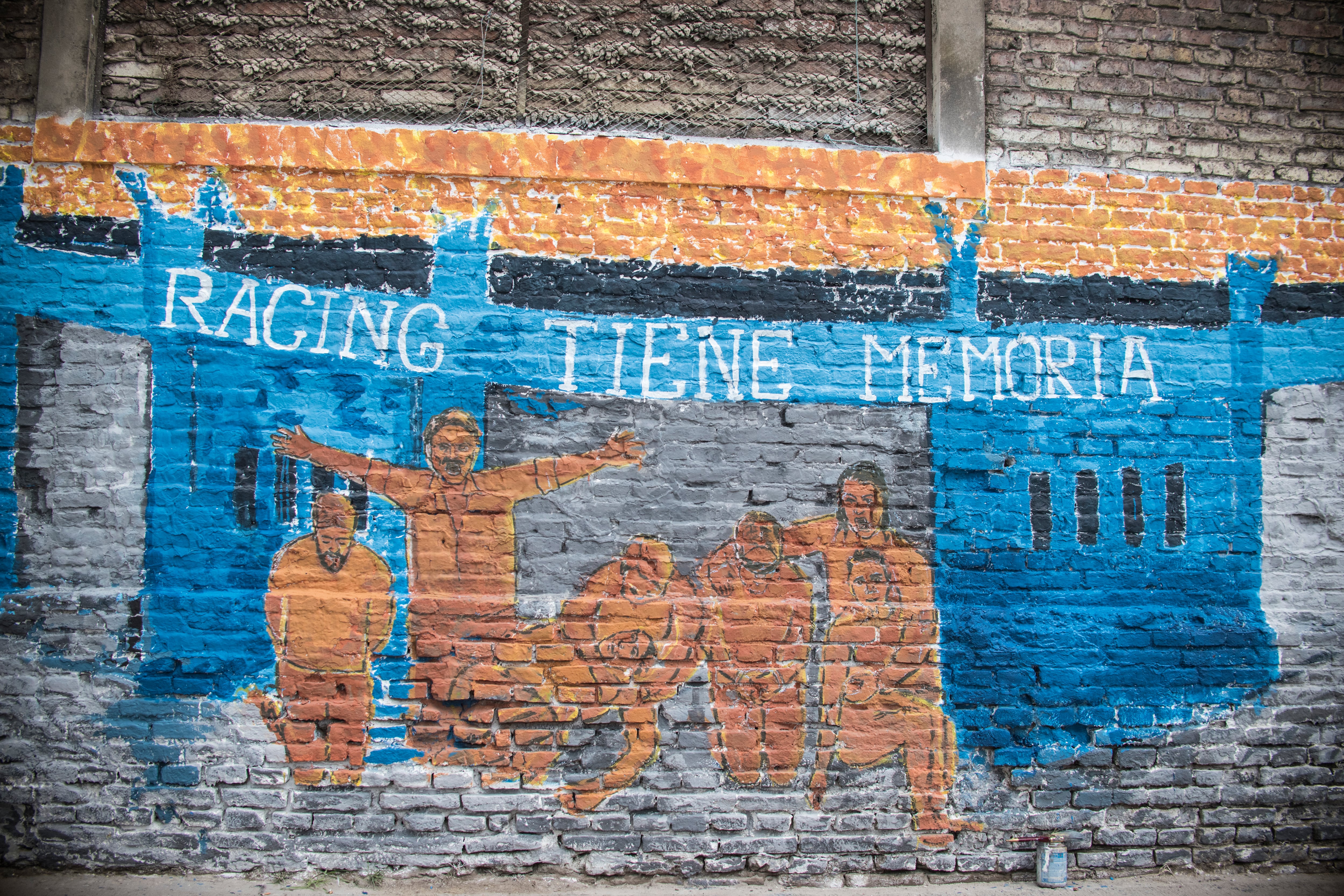 El mural ubicado en Avenida Colón. 